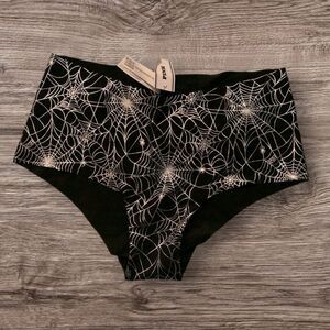 Victoria's Secret PINK No-Show Spider Web Cheeky Panty